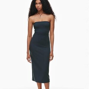Brand new - Wilfred tube dress - size large navy blue
